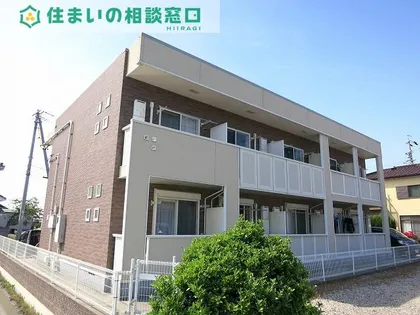 愛知県西尾市寺津町矢田堺【アパート】の外観