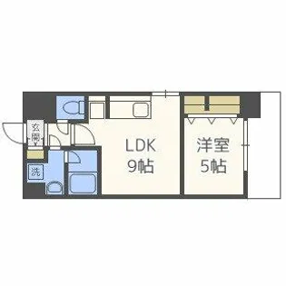 エスポアール福島【3階】の間取り