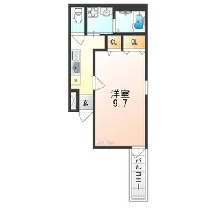 フジパレス西湊Ⅰ番館【1階】の間取り