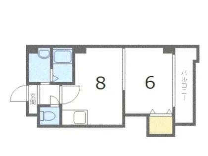北海道札幌市手稲区前田八条15丁目【マンション】の間取り