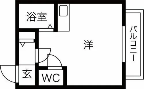 イーズマンションV【4階】の間取り