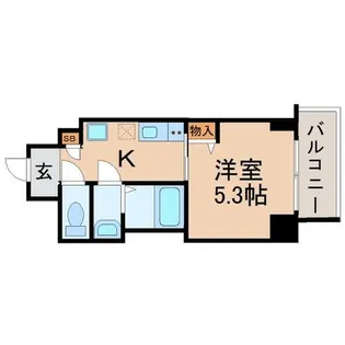 兵庫県尼崎市昭和南通5丁目【マンション】の間取り