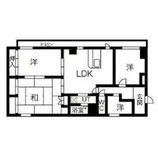 Collection桜ノ宮I【4階】の間取り