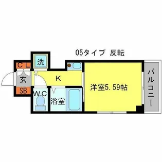 ハイツシグマⅡ【2階】の間取り