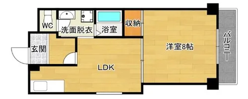 大阪府大阪市東淀川区豊里5丁目【マンション】の間取り