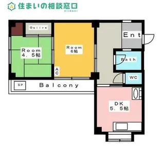 愛知県西尾市吾妻町【マンション】の間取り