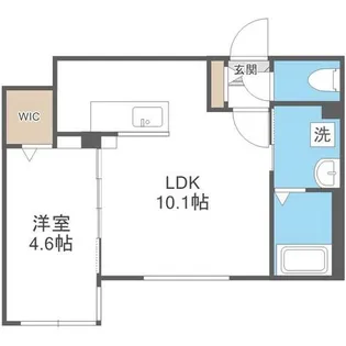 Blanc Kotoni【4階】の間取り