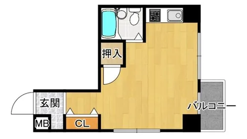 大阪府大阪市東淀川区東中島1丁目【マンション】の間取り