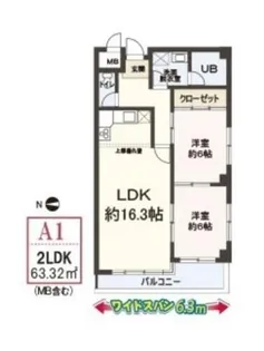 メゾンSK【3階】の間取り