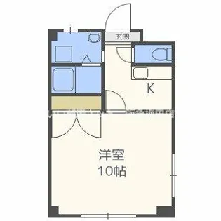 M’プラザ城東六番館【6階】の間取り