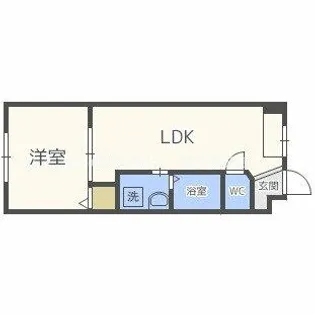 M’プラザ城東弐番館【5階】の間取り