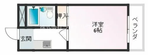 マルセビル【5階】の間取り