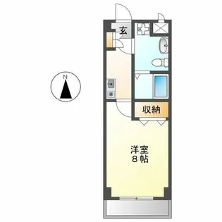 T-SQUARE【4階】の間取り