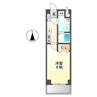 T-SQUARE【4階】の間取り