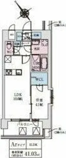 LA GRACE SENBAYASHI【9階】の間取り