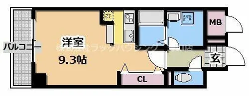 アドヴァンテージ守口【2階】の間取り