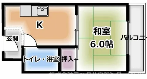 シャトーピネール【5階】の間取り