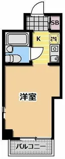 センターハイム大宮【6階】の間取り