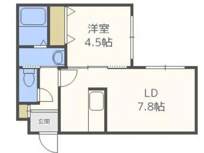 Laplace East【4階】の間取り
