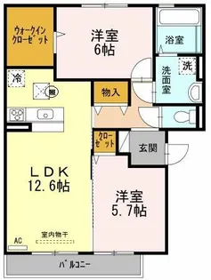 VILLA DEL SOL【3階】の間取り