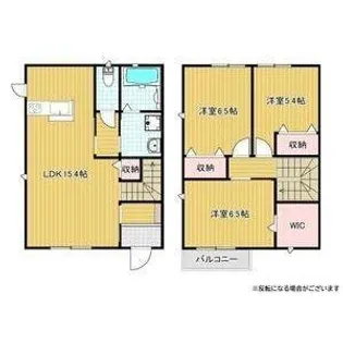 ラフ ラ ガーデン【1号室】の間取り