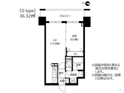 アーバネックス豊中桜塚【10階】の間取り
