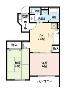 愛知県岡崎市洞町字本郷【アパート】の間取り