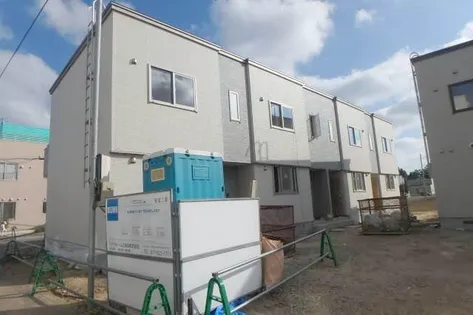 北海道札幌市東区北二十一条東22丁目【テラスハウス】の外観