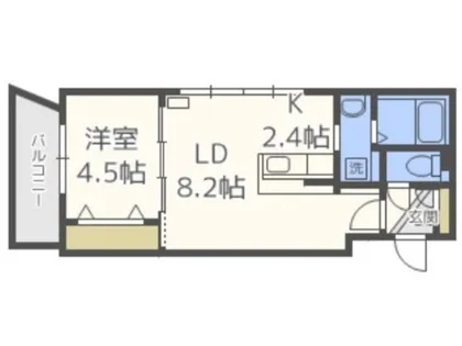 GRACIAS N14【5階】の間取り