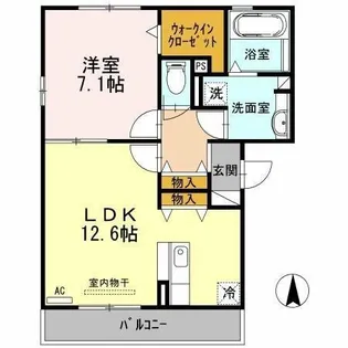 ロワメゾン松陽【3階】の間取り