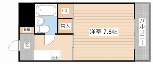 西村マンション【305号室】の間取り