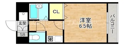 大阪府大阪市東成区大今里西1丁目【マンション】の間取り