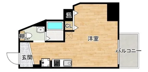 フレアコート新大阪【7階】の間取り