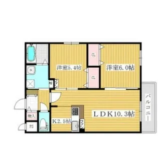 ARTHILLKOTONI【5階】の間取り