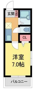 エルロン21【4階】の間取り