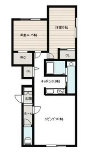 MKガーデン澄川【4階】の間取り