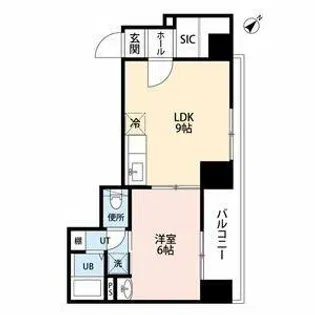 AVEC西町【4階】の間取り