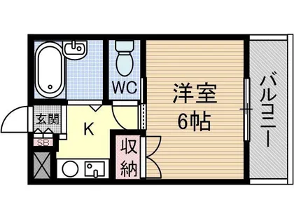 セレント茨木鮎川【2階】の間取り