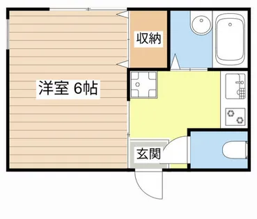 メゾンシャトーⅡ【102号室】の間取り
