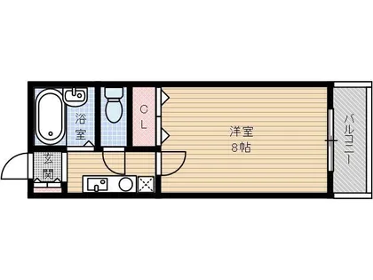 宮元7番館【1階】の間取り