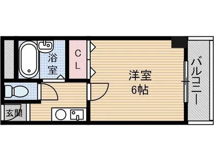 本町8番館【2階】の間取り