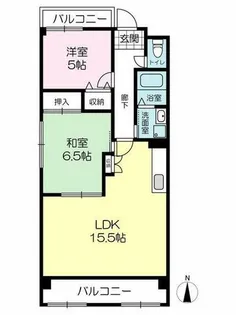 Matono MS II (マトノマンション)【1階】の間取り