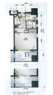 福岡県福岡市中央区天神3丁目【マンション】の間取り