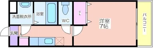 アイボリコート【1階】の間取り