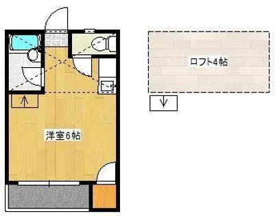 シャルム諏訪野【1階】の間取り