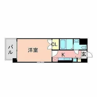 ダイナコートエスタディオサラA棟【7階】の間取り