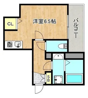 大阪府大阪市東成区深江南3丁目【アパート】の間取り