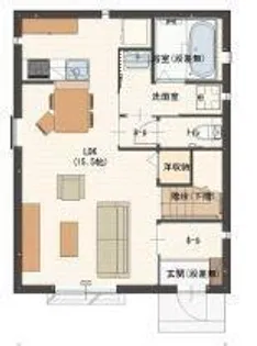 エールトベーレ【1階】の間取り