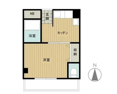 第2椿マンション【3階】の間取り