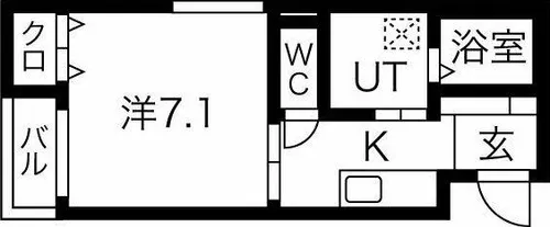 ヴィラアバーナ桜台【4階】の間取り